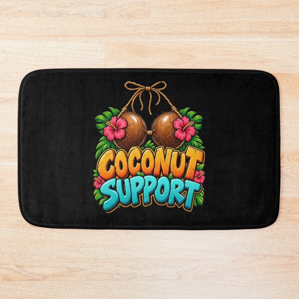 Item preview, Coconut Bra Hawaiian Funny Party Hawaii Design designed and sold by DarkRelicStudio.