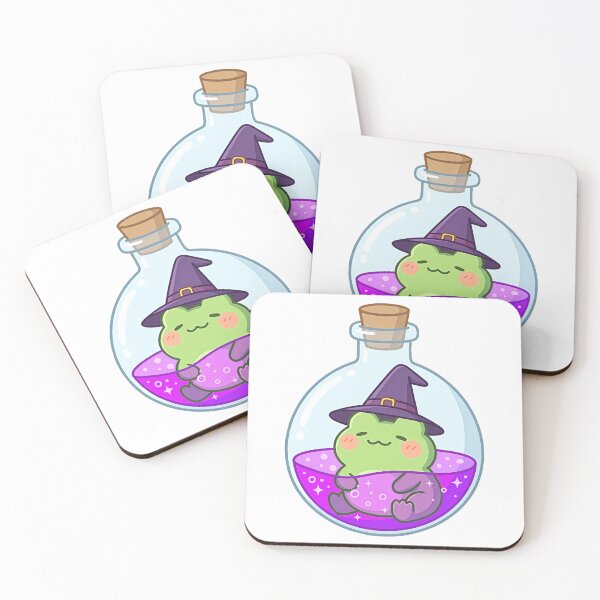 Item preview, Potion bottle wizard frog designed and sold by Kimicute.