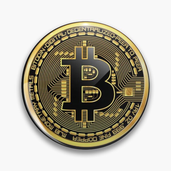 Item preview, Golden Bitcoin Cryptocurrency Coin Digital Peer to Peer designed and sold by +48574178623.