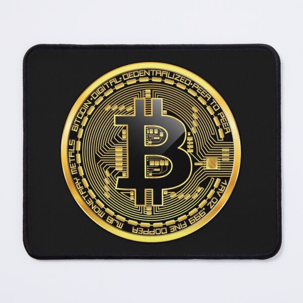 Item preview, Golden Bitcoin Cryptocurrency Coin Digital Peer to Peer designed and sold by +48574178623.