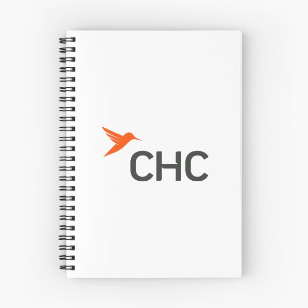 Item preview, CHC Helicopter Logo - Orange Hummingbird Emblem with Dark Gray CHC Lettering, Rotorcraft Services Brand designed and sold by Bluediamond99.