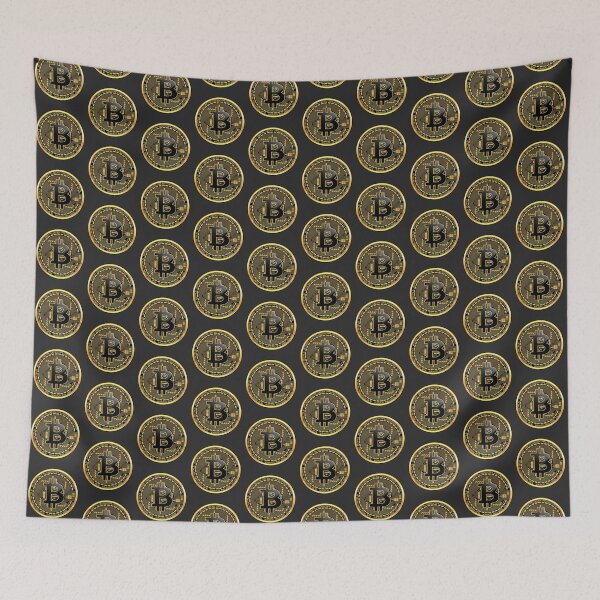 Item preview, Golden Bitcoin Cryptocurrency Coin Digital Peer to Peer designed and sold by +48574178623.