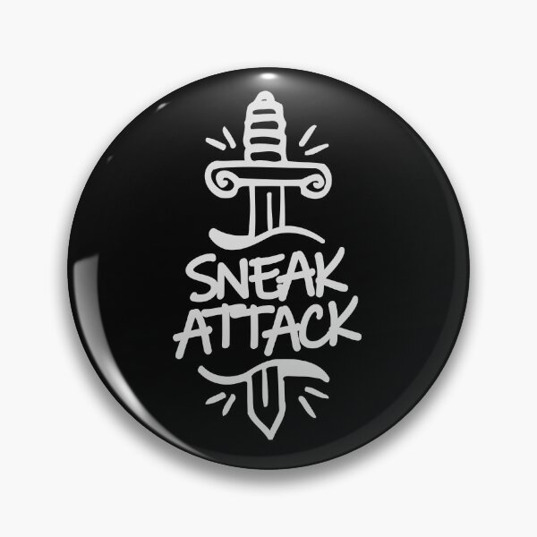 Item preview, Rogue DnD Sneak Attack designed and sold by haraldmdq.