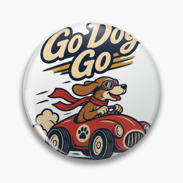 Item preview, Go Dog Go Essential Vintage Style Design designed and sold by Tom-N.