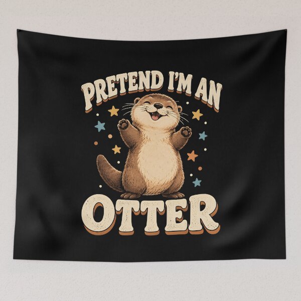 Item preview, Pretend I'm an Otter  designed and sold by a-turner-paint.