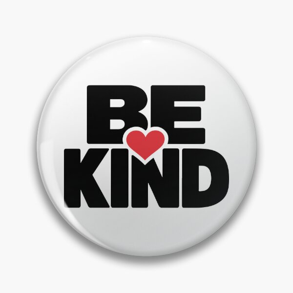 Item preview, Be Kind Positive Quote with Red Heart Inspirational Design designed and sold by FemmePod.