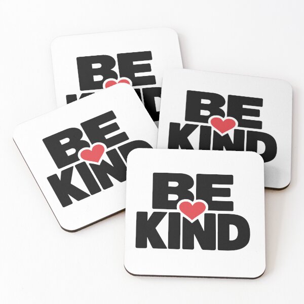 Item preview, Be Kind Positive Quote with Red Heart Inspirational Design designed and sold by FemmePod.