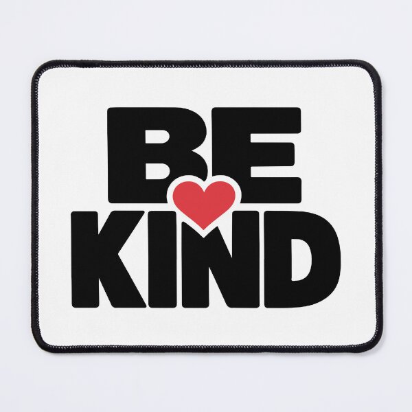 Item preview, Be Kind Positive Quote with Red Heart Inspirational Design designed and sold by FemmePod.