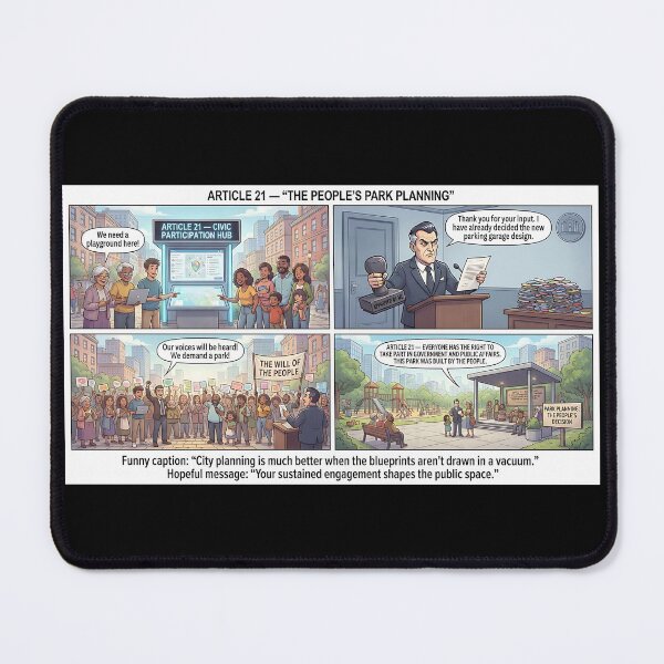 Item preview, Citizen participation shapes the city parks of the future designed and sold by Mianku | Für das Leben.