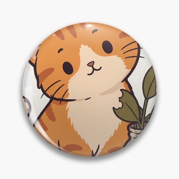 Item preview, Orange Cat Ate the Propagation Plant Hoarder designed and sold by OuqCreations.