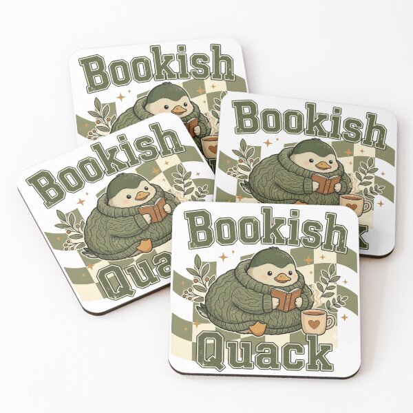 Item preview, Bookish Quack Mallard Duck Art designed and sold by PocketWorks.