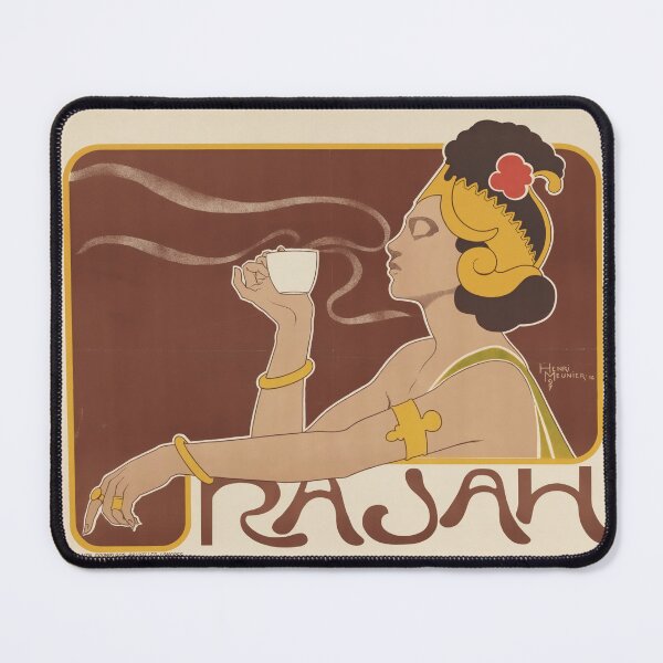 Item preview, Rajah Coffee Advertisement Brussels 1897 designed and sold by artofuniverse.