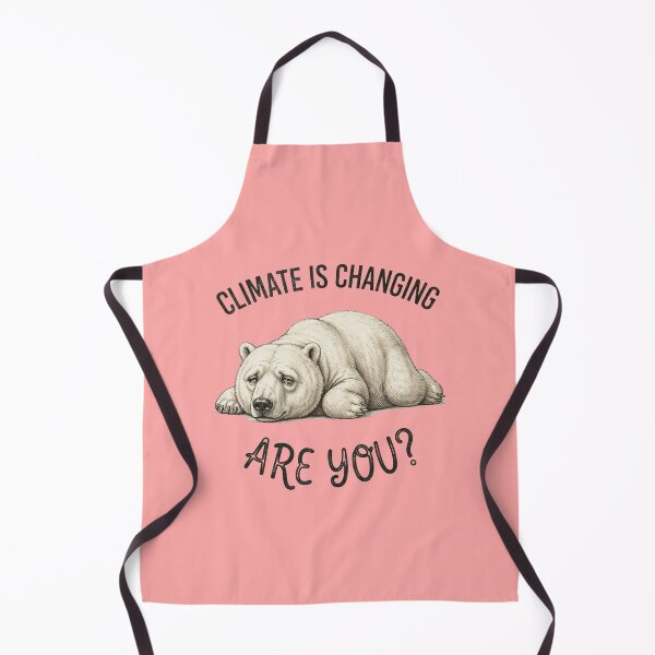 Item preview,  Polar Bear Sketch Ink Drawing Climate Quote designed and sold by matrixvip.