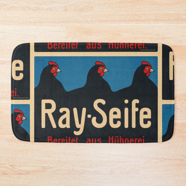 Item preview, Ray-Seife Soap Advertisement Three Hens designed and sold by artofuniverse.