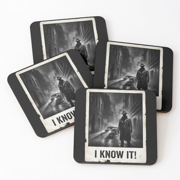 Item preview, Noir Detective designed and sold by Why Not Art.