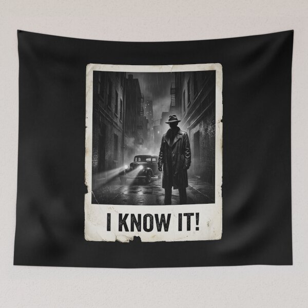 Item preview, Noir Detective designed and sold by Why Not Art.