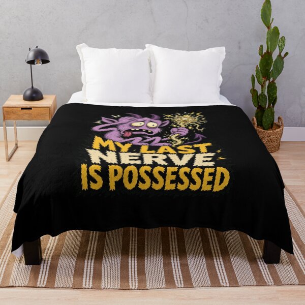 Item preview, My Last Nerve is Possessed designed and sold by Sonic Nova Studios.