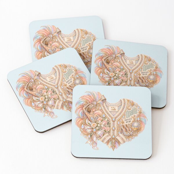 Item preview, now the sky is opalite cardigan heart design designed and sold by taylorvinyls.