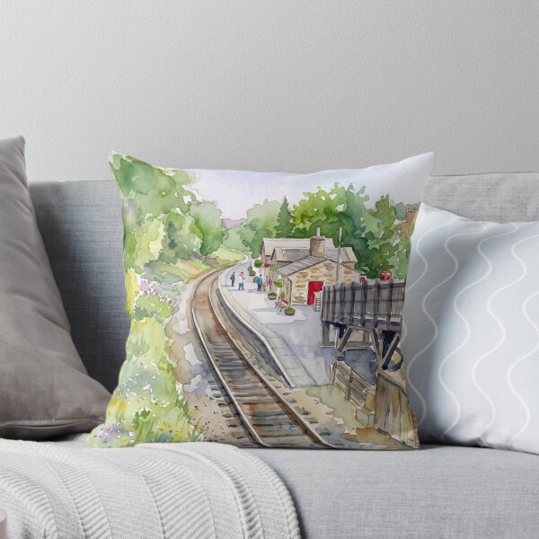 Item preview, Haworth Railway Station - Keighley and Worth Valley Railway designed and sold by ArtworkNorth.