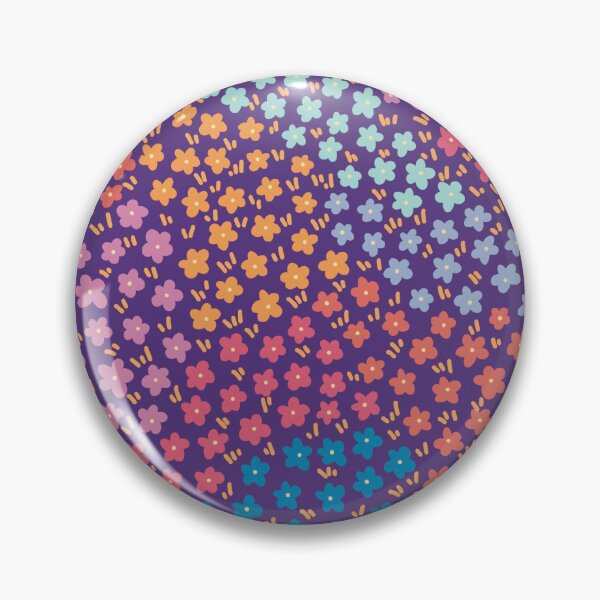 Item preview, Colourful Flower Pattern designed and sold by The Innocent Ghost Project.