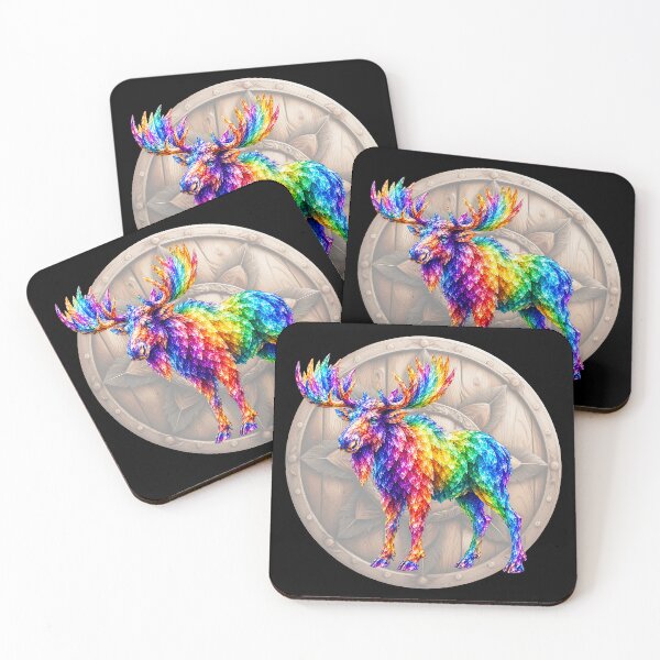 Item preview, Moose Crystal Spirit Guide designed and sold by Karen Wood.