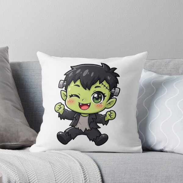 Aperçu de l'œuvre Frankenstein heureux créée et vendue par Frank Creative Shop.