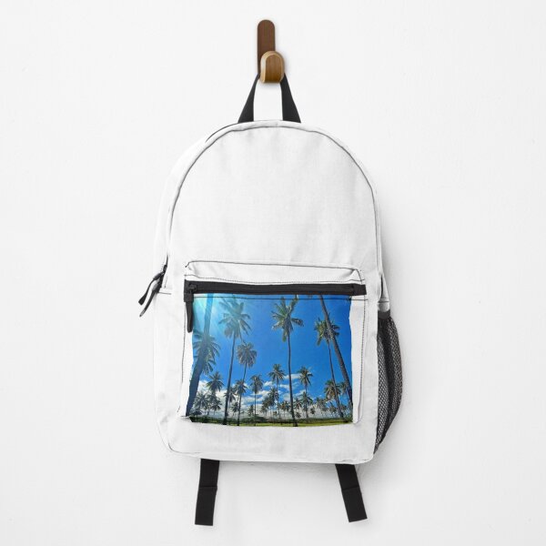 Item preview, Sunny Blue Sky Coconut Palm Tree Grove designed and sold by Luxxe87.