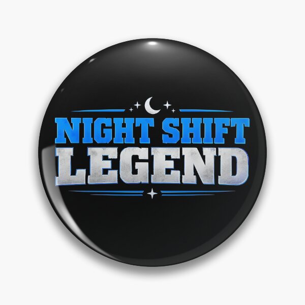 Item preview, Night Shift Legend Third Shift Worker Shirt designed and sold by StudioBilly3000.