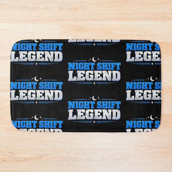 Item preview, Night Shift Legend Third Shift Worker Shirt designed and sold by StudioBilly3000.