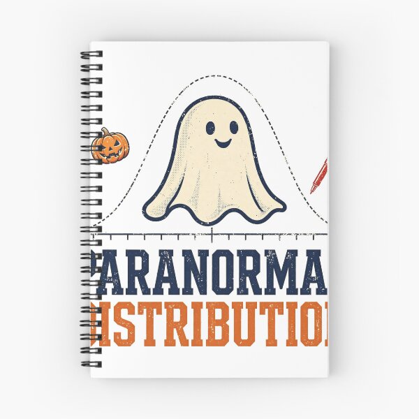 Item preview, Funny Ghost Paranormal Distribution Math Art designed and sold by theStaffRoomHQ.