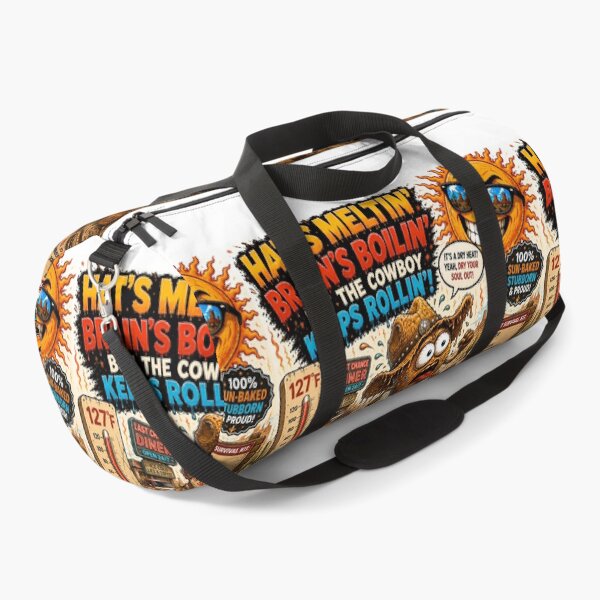 Item preview, Funny Cowboy Heatwave Comic Art Gift designed and sold by rocknrollstyles.
