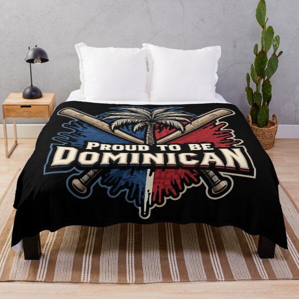 Item preview, Proud to Be Dominican - Palm Tree and Baseball Bats Design designed and sold by Lucid Dream Pixel.