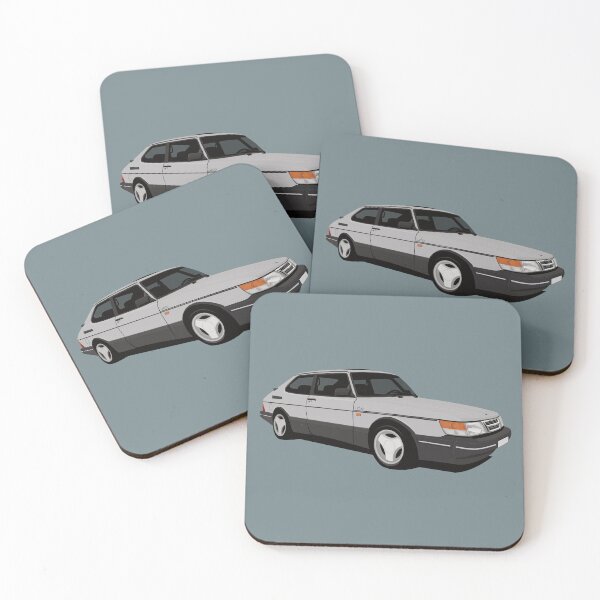Item preview, Retro Saab 900 Turbo 16 Aero designed and sold by knappidesign.