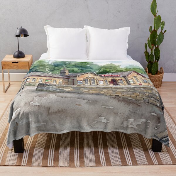 Item preview, Haworth Railway Station, Historic KWVR, Yorkshire designed and sold by ArtworkNorth.