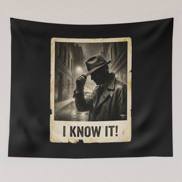 Item preview, Noir Detective designed and sold by Why Not Art.