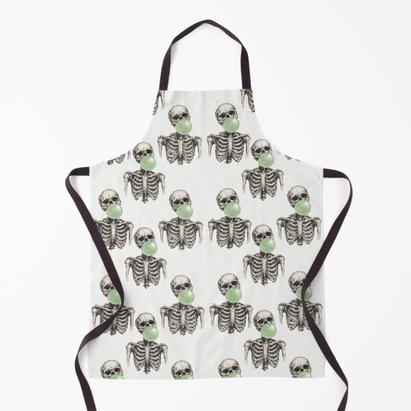 Item preview, "Mint Pop" - Green Bubble Gum Skeleton - Pastel Goth designed and sold by cabuks.