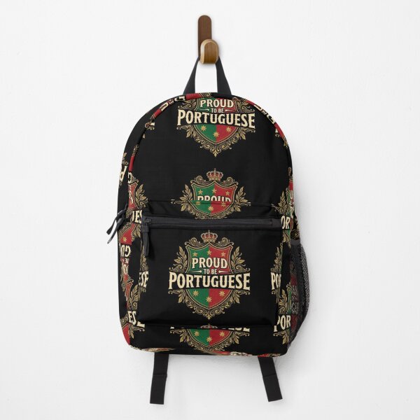 Item preview, Proud to Be Portuguese - Royal Crown Shield in Green and Red designed and sold by Lucid Dream Pixel.