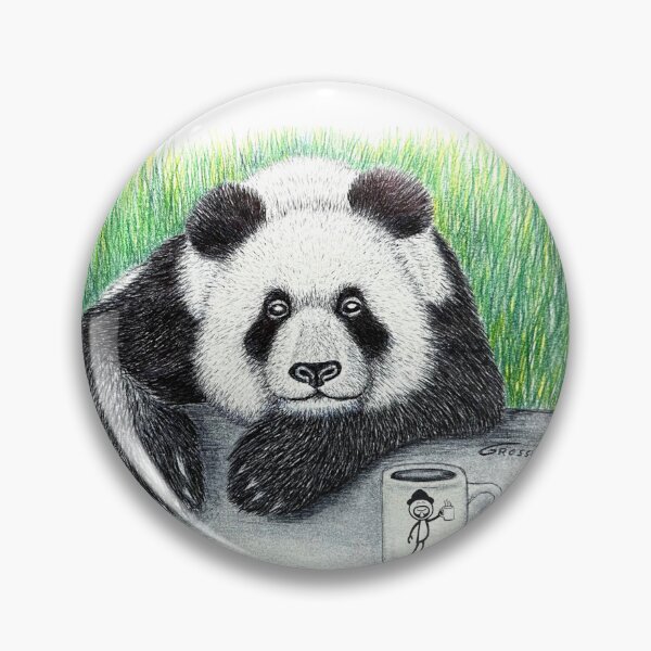 Item preview, Random Panda With Coffee  designed and sold by GDGCreations.