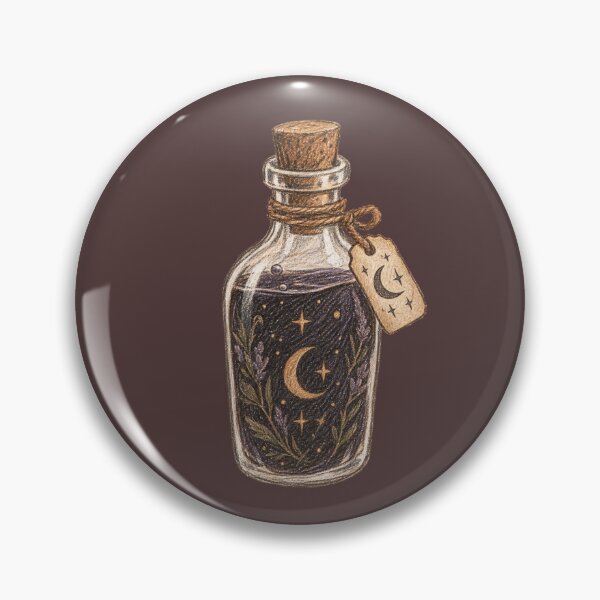 Item preview, Elixir de la Luz de la Luna — Poción de Brujería Vintage designed and sold by ForestWitchShop.