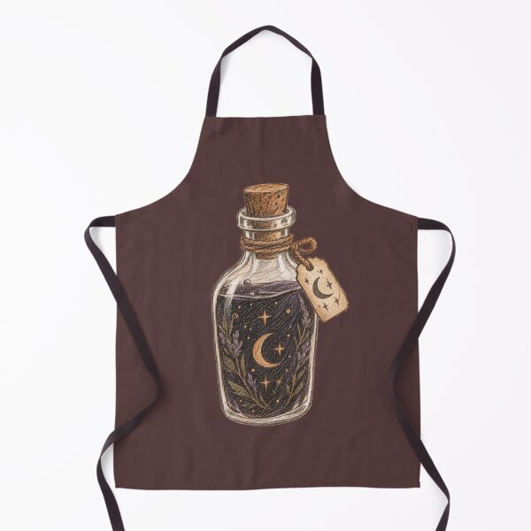 Item preview, Moonlight Elixir — Vintage Witchcore Potion designed and sold by ForestWitchShop.