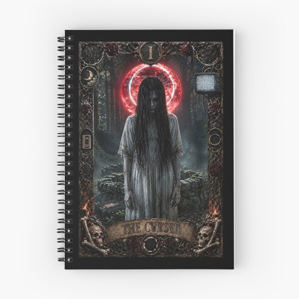 Item preview, The Cursed Tarot Card – Dark Horror Occult Art - Major Arcanna I designed and sold by The Funky Sprunki.