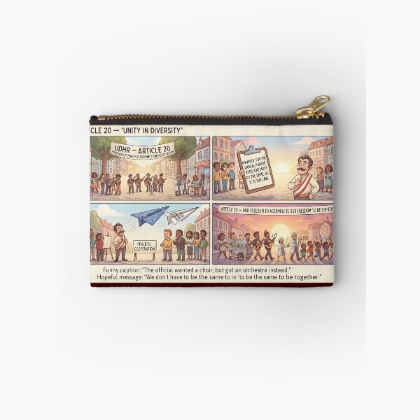 Item preview, Diversity unites: Article 20 of the Universal Declaration of Human Rights designed and sold by Mianku | Für das Leben.
