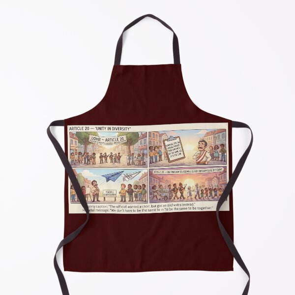 Item preview, Diversity unites: Article 20 of the Universal Declaration of Human Rights designed and sold by Mianku | Für das Leben.