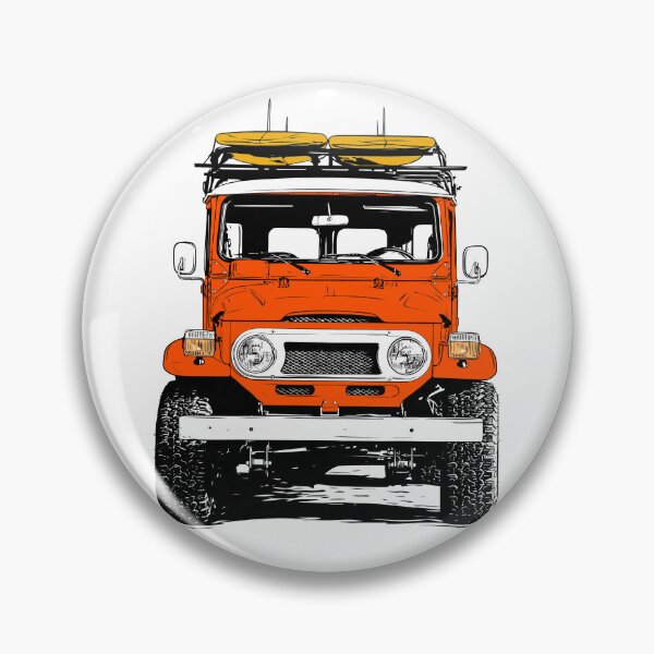 Item preview, Red J40 Overland Surf Beach Day designed and sold by blackdogshop.
