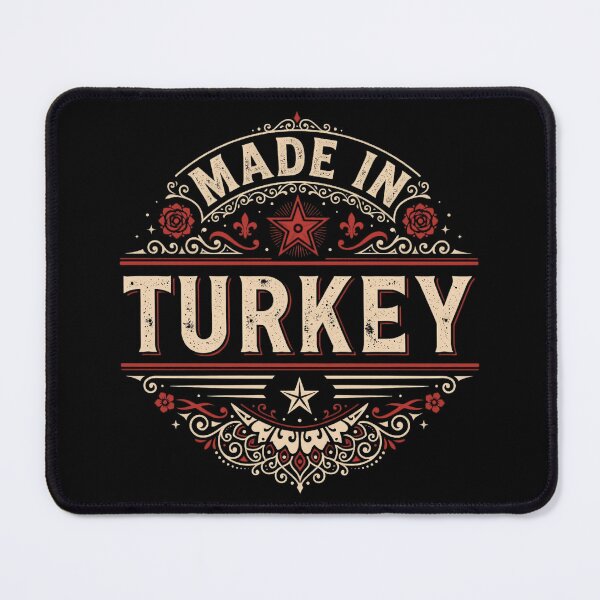Item preview, Made in Turkey Ornate Star and Crescent - Vintage Heritage Badge designed and sold by Lucid Dream Pixel.