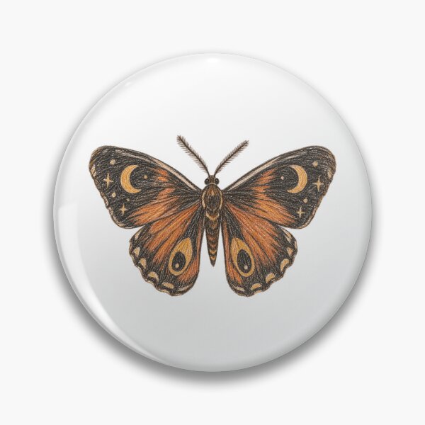 Item preview, Vintage Celestial Butterfly designed and sold by ForestWitchShop.