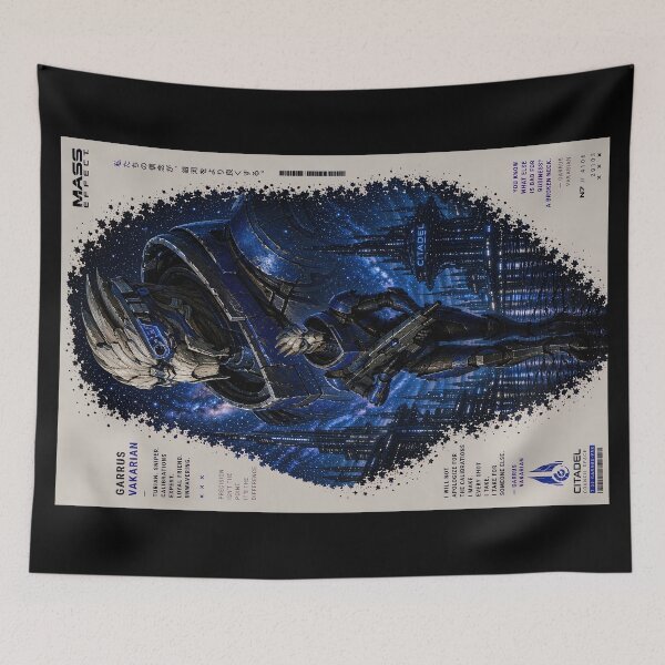 Artikelvorschau, Mass Effect – Garrus Vakarian entworfen und verkauft von The Funky Sprunki.