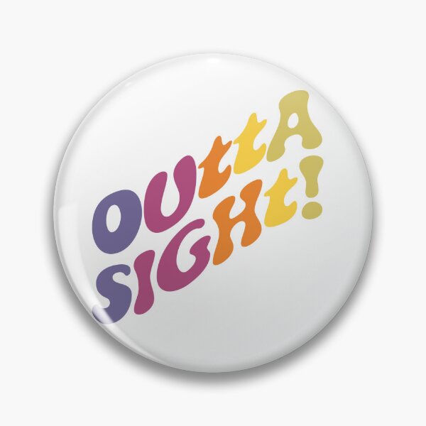 Item preview, Outta Sight Slogan 60s Retro Style designed and sold by MZ Designs.