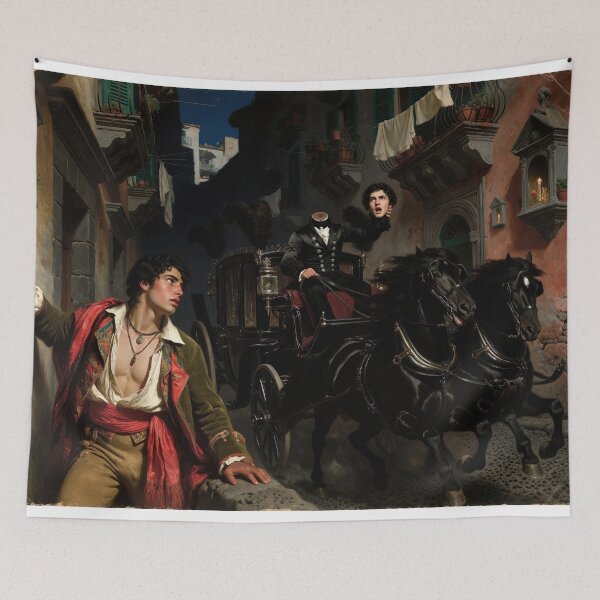 Item preview, Italienische Reise - In tenebris - I carri di via Foria designed and sold by Sfarandola_shop.