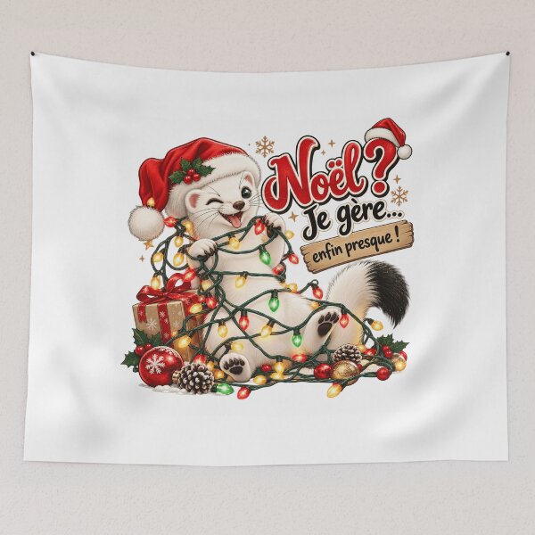 Item preview, Christmas, I'm managing... Well, almost! Christmas 2026 designed and sold by ParolesBreizh.